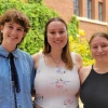 Photo of student presenters